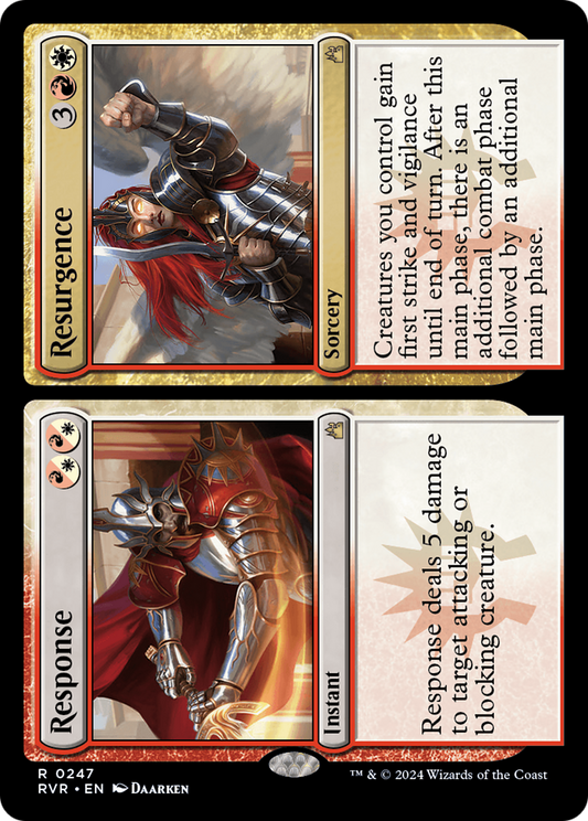 Response // Resurgence (RVR-247) (Foil)