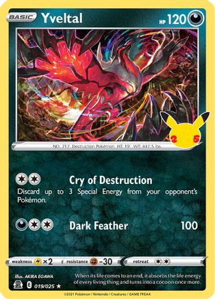 Yveltal (CEL-019) (Holofoil)