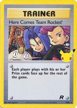 Here Comes Team Rocket! (CCC-015) (Holofoil)