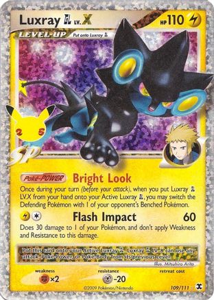 Luxray GL LV.X (CCC-109) (Holofoil)