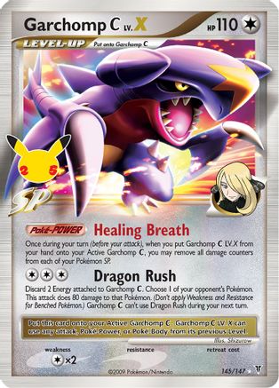Garchomp C LV.X (CCC-145) (Holofoil)