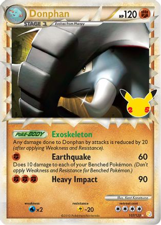 Donphan (Prime) (CCC-107) (Holofoil)