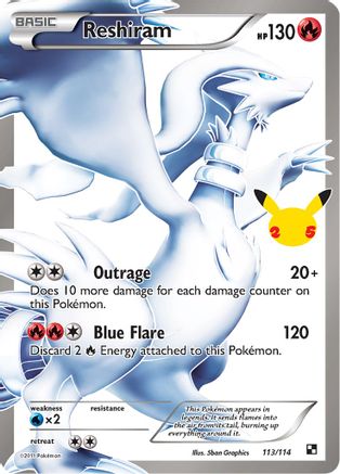 Reshiram (CCC-113) (Holofoil)
