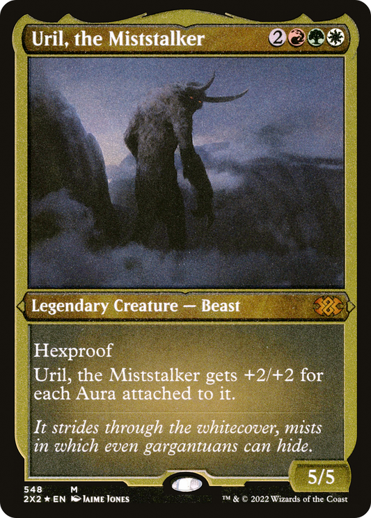 Uril, the Miststalker (2X2-548) (Etched Foil)