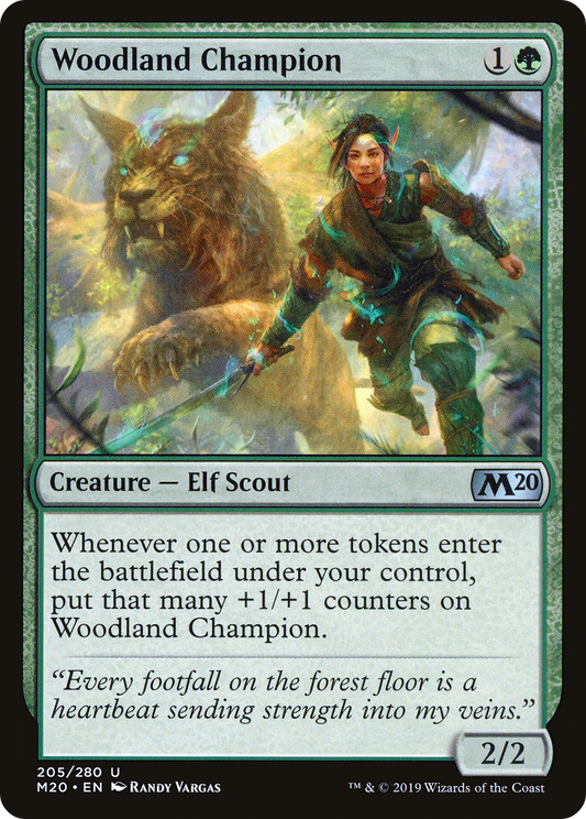 Woodland Champion (M20-205) (Foil)