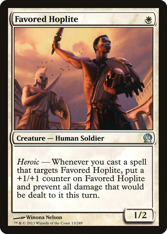 Favored Hoplite (THS-013) (Foil)