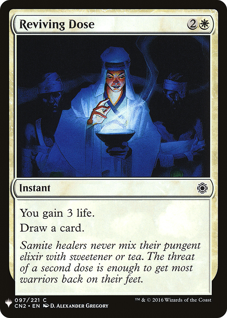 Reviving Dose (LIST-CN2-97)