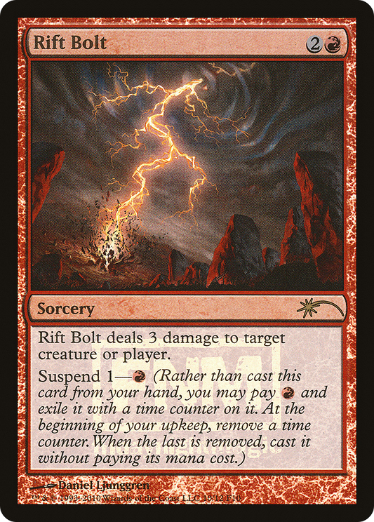 Rift Bolt (FNM-010) (Foil)