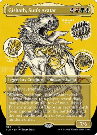 Gishath, Sun's Avatar (Foil Etched) (SLD-320)