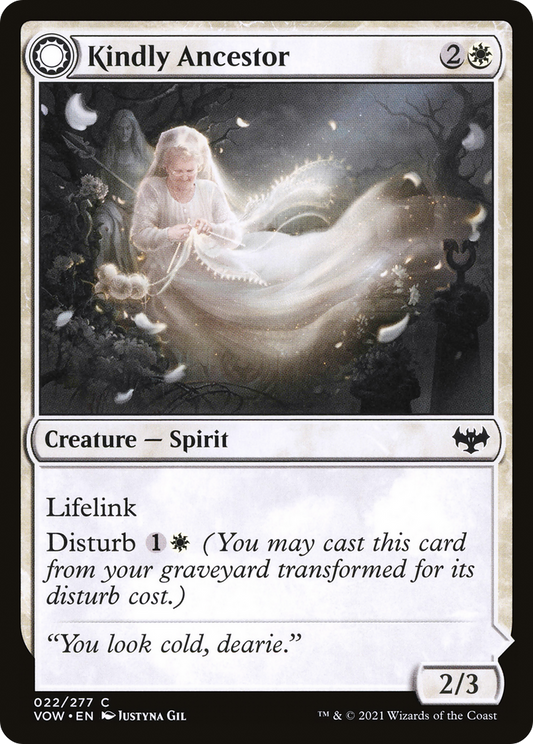 Kindly Ancestor // Ancestor's Embrace (VOW-022) (Foil)