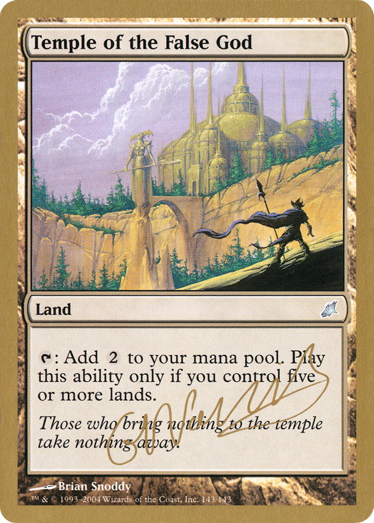 Temple of the False God (WC04-GN143)