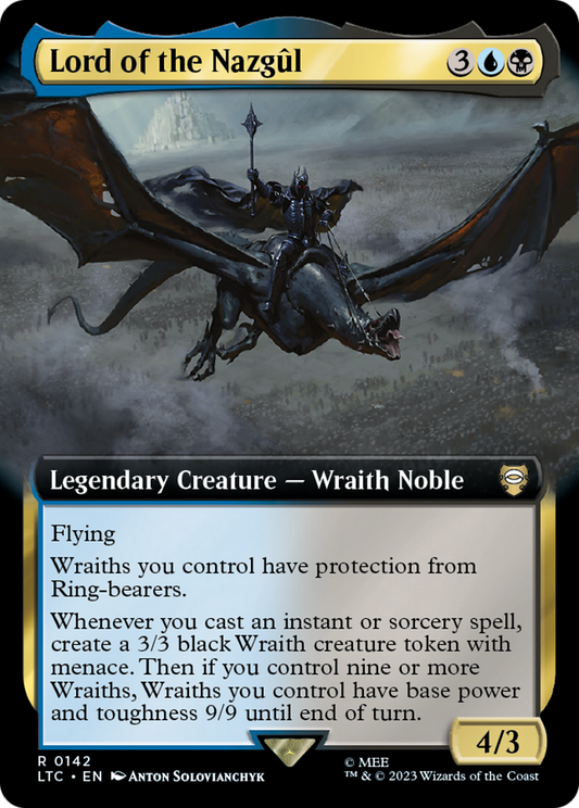 Lord of the Nazgûl (LTC-142) (Extended Art)