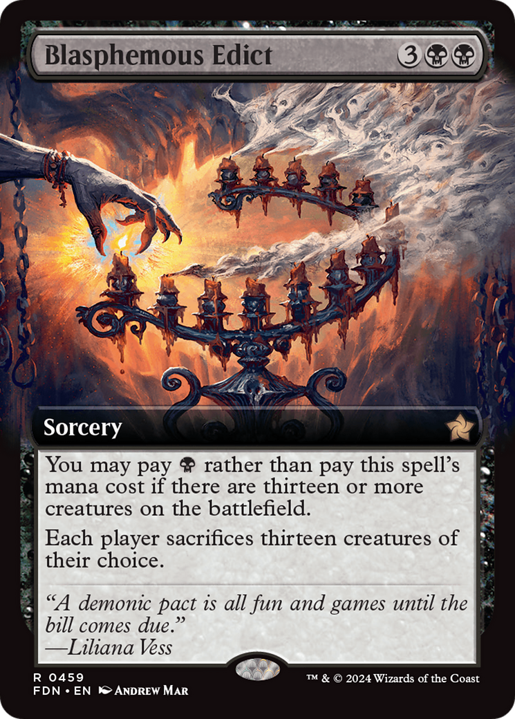 Blasphemous Edict (FDN-459) (Extended Art)