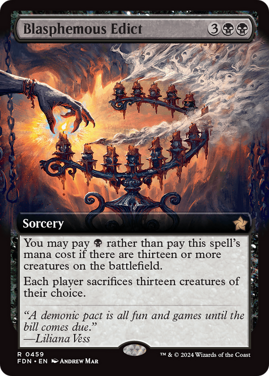 Blasphemous Edict (FDN-459) (Extended Art)