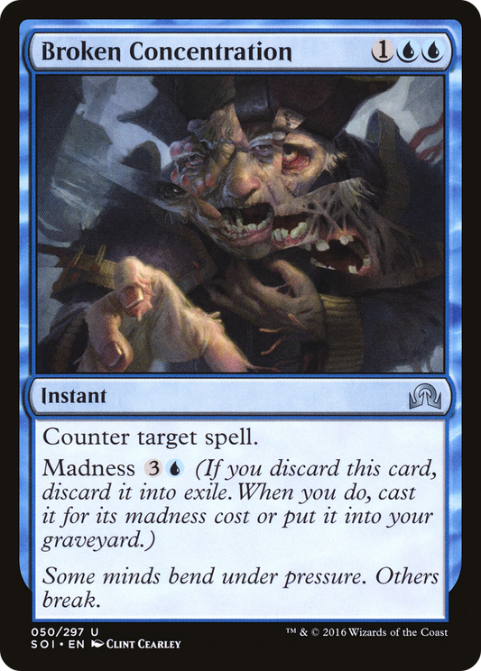Broken Concentration (SOI-050) (Foil)