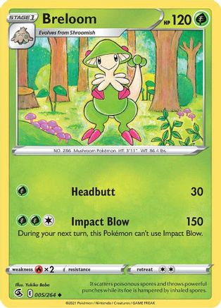 Breloom (FST-005) (Reverse Holofoil)