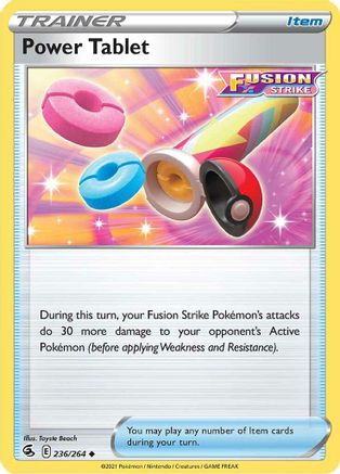Power Tablet (FST-236) (Reverse Holofoil)