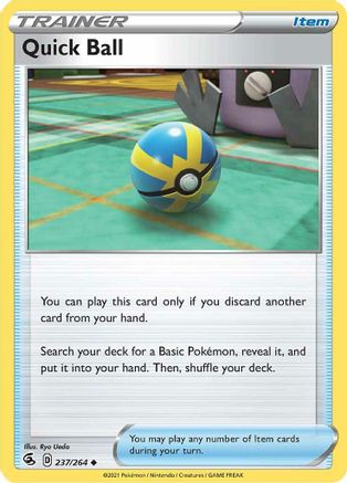 Quick Ball (FST-237) (Reverse Holofoil)