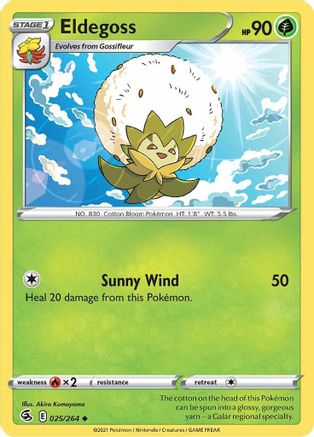 Eldegoss (FST-025) (Reverse Holofoil)