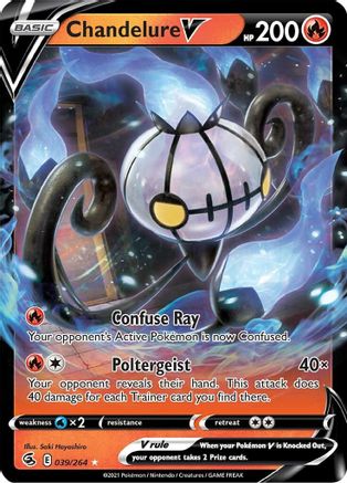 Chandelure V (FST-039) (Holofoil)