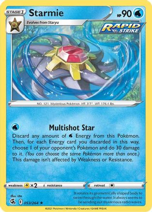 Starmie (FST-053) (Reverse Holofoil)
