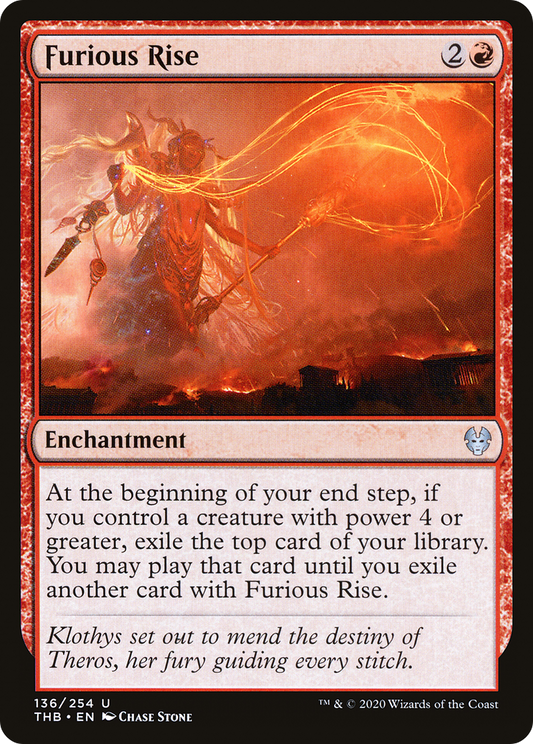 Furious Rise (THB-136) (Foil)