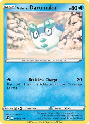 Galarian Darumaka (FST-071) (Reverse Holofoil)