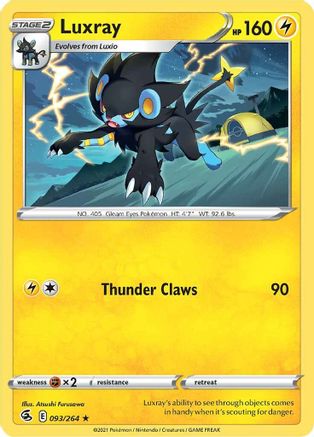 Luxray (FST-093) (Reverse Holofoil)