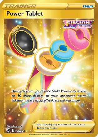 Power Tablet (Secret) (FST-281) (Holofoil)