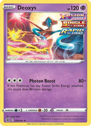 Deoxys (FST-120) (Reverse Holofoil)