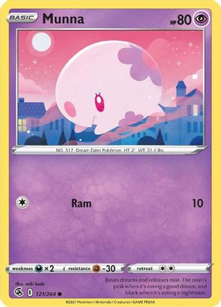 Munna (FST-121) (Reverse Holofoil)
