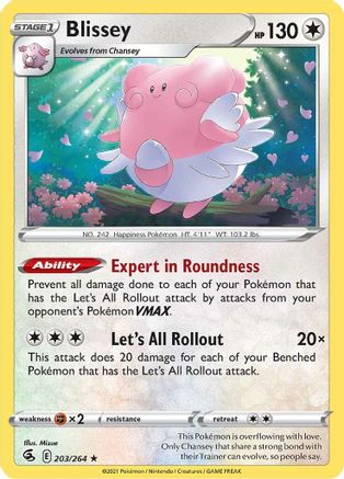 Blissey (FST-203) (Reverse Holofoil)