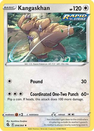 Kangaskhan (FST-204) (Reverse Holofoil)