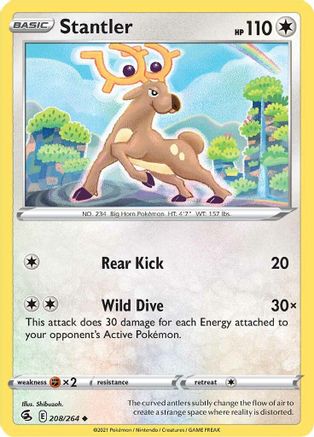 Stantler (FST-208) (Reverse Holofoil)