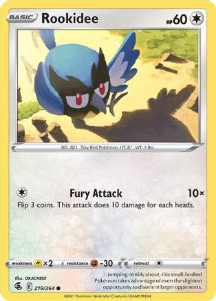 Rookidee (FST-219) (Reverse Holofoil)