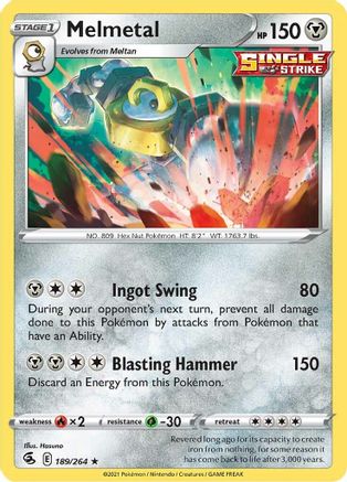 Melmetal (FST-189) (Reverse Holofoil)