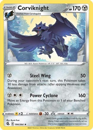 Corviknight (FST-190) (Reverse Holofoil)