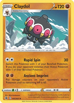 Claydol (FST-145) (Reverse Holofoil)