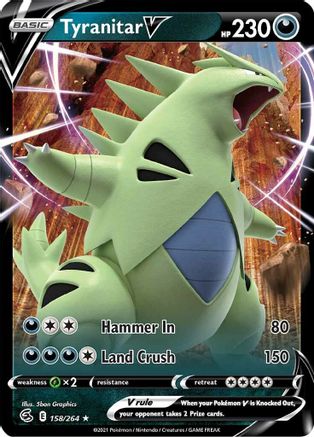 Tyranitar V (FST-158) (Holofoil)