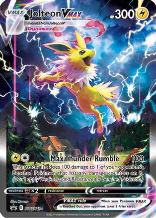 Jolteon VMAX (SSP-SWSH184) (Holofoil)