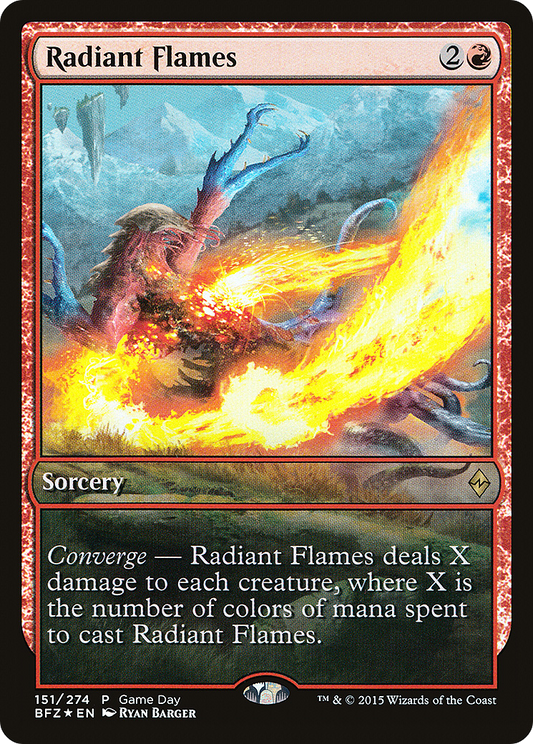 Radiant Flames (GAME-151) (Foil)