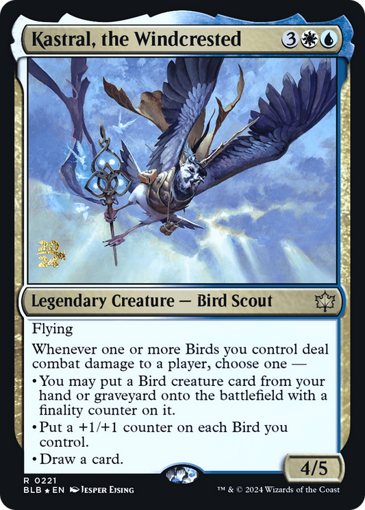 Kastral, the Windcrested (PRE-221S) (Foil)