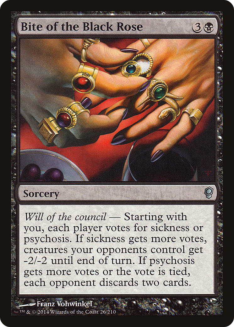 Bite of the Black Rose (CNS-026) (Foil)