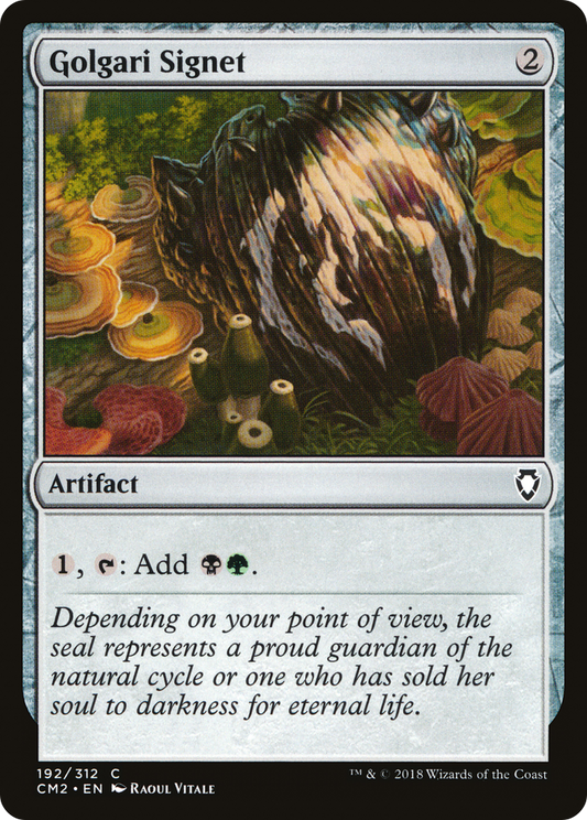 Golgari Signet (CM2-192)