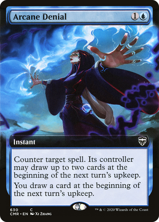 Arcane Denial (CMR-630) (Extended Art) (Foil)