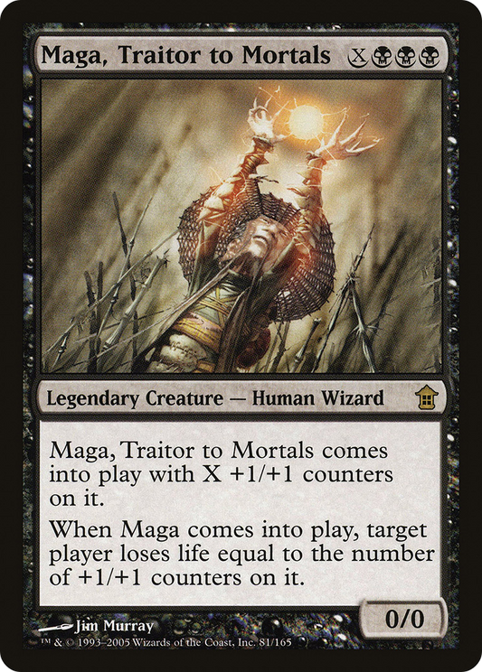 Maga, Traitor to Mortals (SOK-081) (Foil)