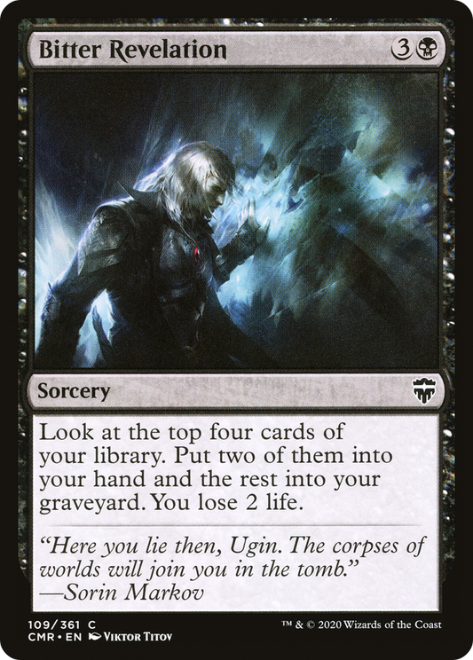 Bitter Revelation (CMR-109) (Foil)