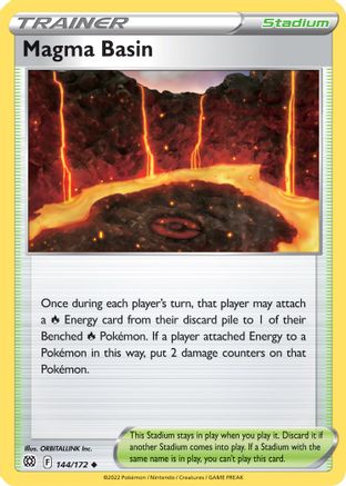 Magma Basin (BRS-144) (Reverse Holofoil)
