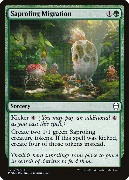 Saproling Migration (DOM-178) (Foil)