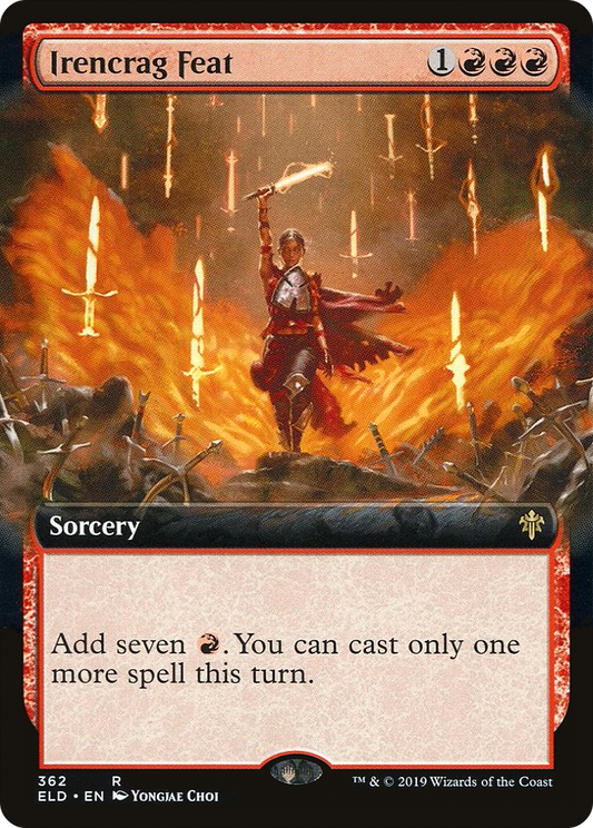 Irencrag Feat (ELD-362) (Extended Art) (Foil)